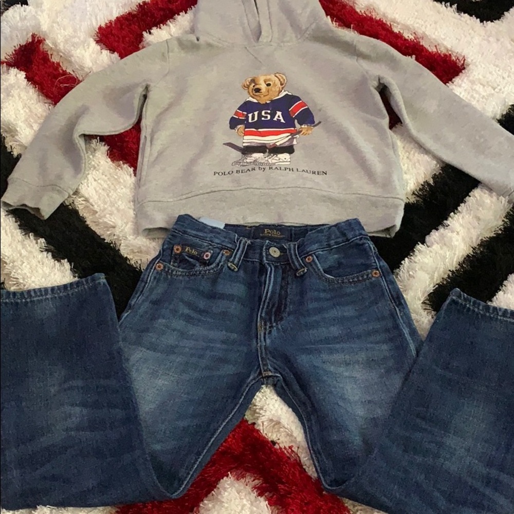 Size 5t polo outfit boys